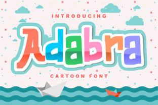 Adabra: A Whimsical Decorative Font for Creative Projects