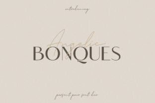 Angelic Bonques Trio for Editorial Design and Publishing