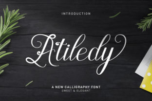 Atiledy Script: A Font for Elegant Storytelling