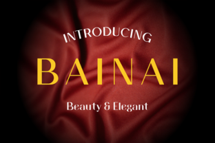 Bainai: A Bold Sans Serif Font for Creative Makers