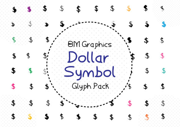 BM Graphics - Dollar Symbols for Web Designers and Brand Creators