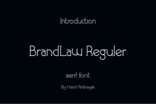 Brandlaw: A Serif Font for Elegant Web Design