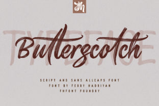 Butterscotch: A Friendly Script Font for Campaigns and Branding