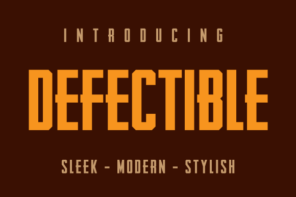 Defectible for Modern Web Design and Branding
