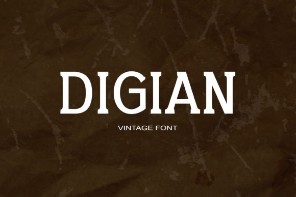 Digian: A Serif Font That Elevates Branding with Class and Elegance