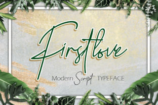 Firstlove: A Script Font for Elegant Editorial Design