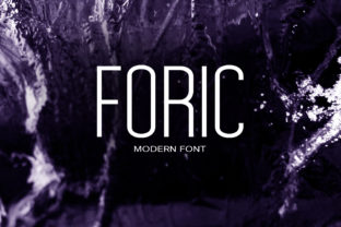 Foric: A Versatile Sans Serif Font for Editorial Design