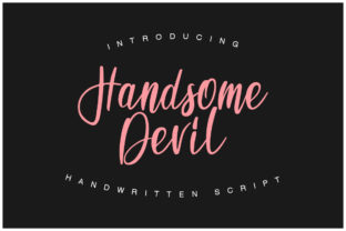 Handsome Devil: The Script Handwritten Font for Powerful Digital Branding