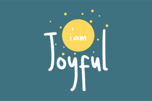 I Am Joyful: A Script Handwritten Font for Creative Branding