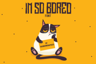 I m so Bored: A Fun Sans Serif Font for Creative Campaigns