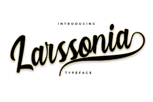 Larssonia: A Script Font for Elegant Digital Branding