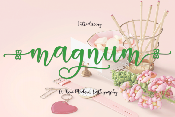 Magnum: A Script Font for Elegant Storytelling