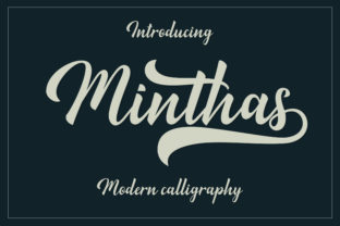 Minthas Script: A Timeless Font for Authentic Branding