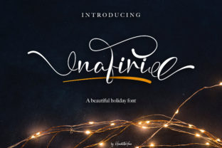 Nafiri: A Script Handwritten Font That Brings Winter Magic to Your Creations