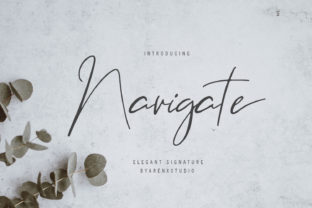 Navigate: A Script Font for Authentic Branding