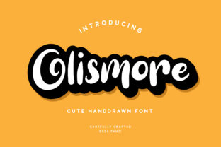 Olismore: A Script Handwritten Font for Editorial Design and Branding