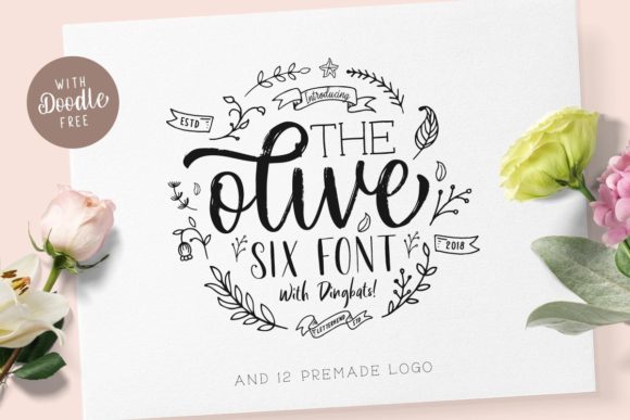 Olive Family: A Script Handwritten Font for Creative Crafters