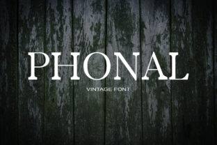 Phonal: The 80s-Inspired Serif Font That Elevates Every Campaign