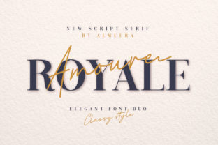 Royale Amoure: A Serif Font with Sophisticated Funk