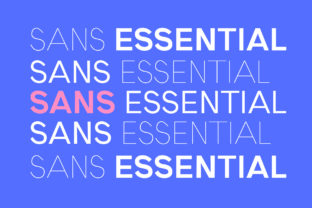 Sans Essential: A Font That Elevates Your Brand