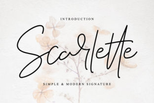 Scarlette: A Script Font That Elevates Digital Branding