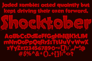 Shocktober: The Spooky Font That Elevates Your Brand