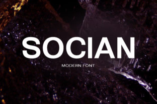 Socian: A Versatile Sans Serif Font for Modern Marketing