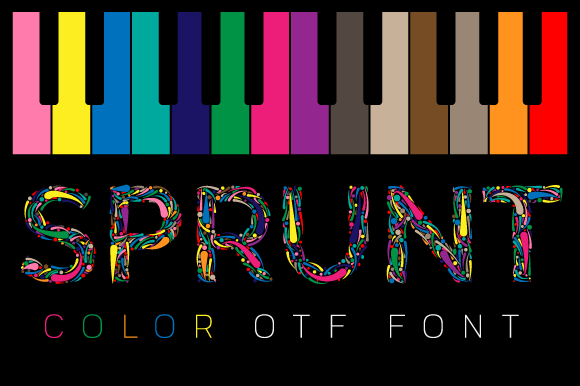 Sprunt: A Color Font That Brings Your Designs to Life
