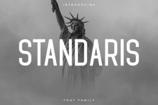 Standaris: A Bold Sans Serif for Editorial Standouts
