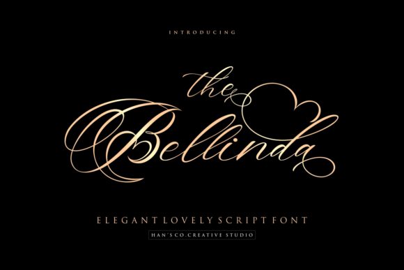 The Bellinda: A Script Font That Elevates Your Brand