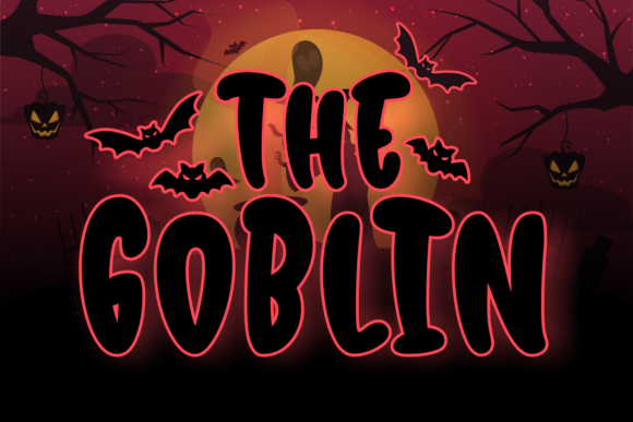 The Goblin: A Haunted Handwritten Font for Spooky Craft Projects