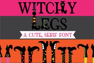 Witchy Legs: A Serif Font That Brings Magic to Your Creations